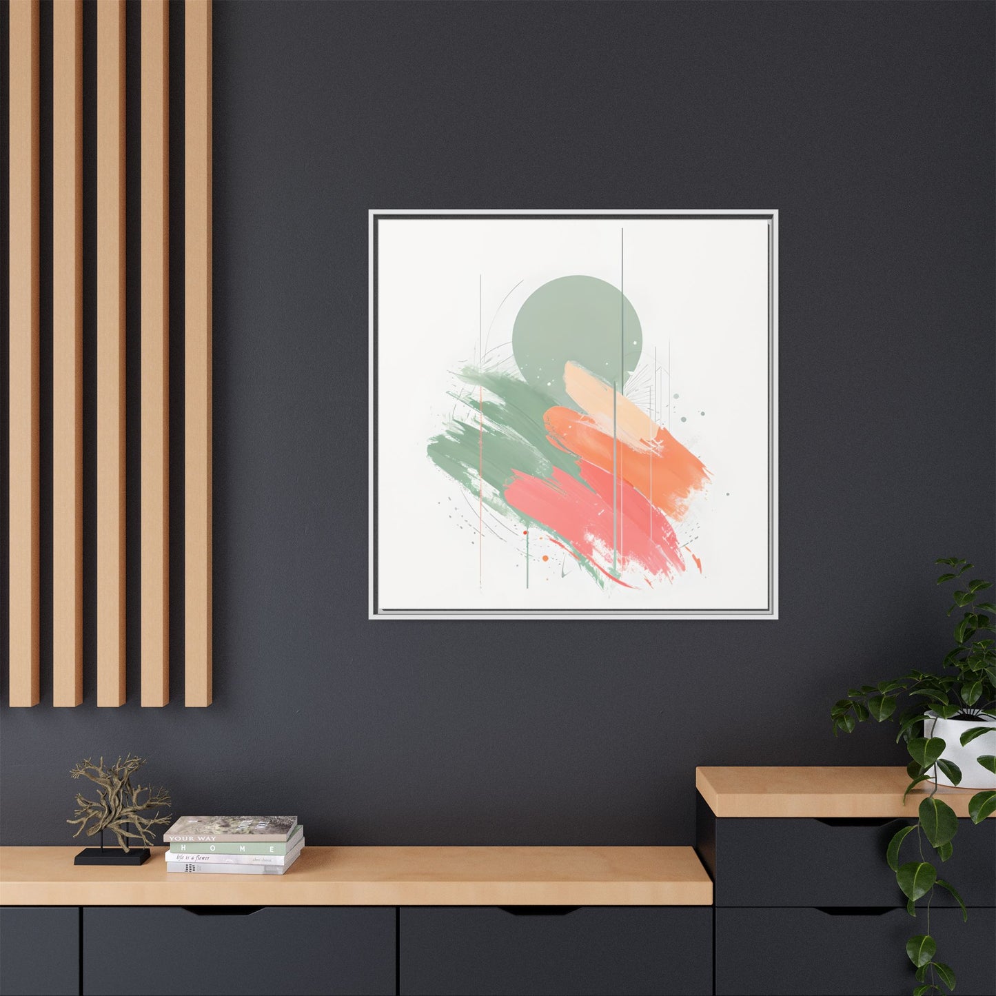 Blush and Green Echo