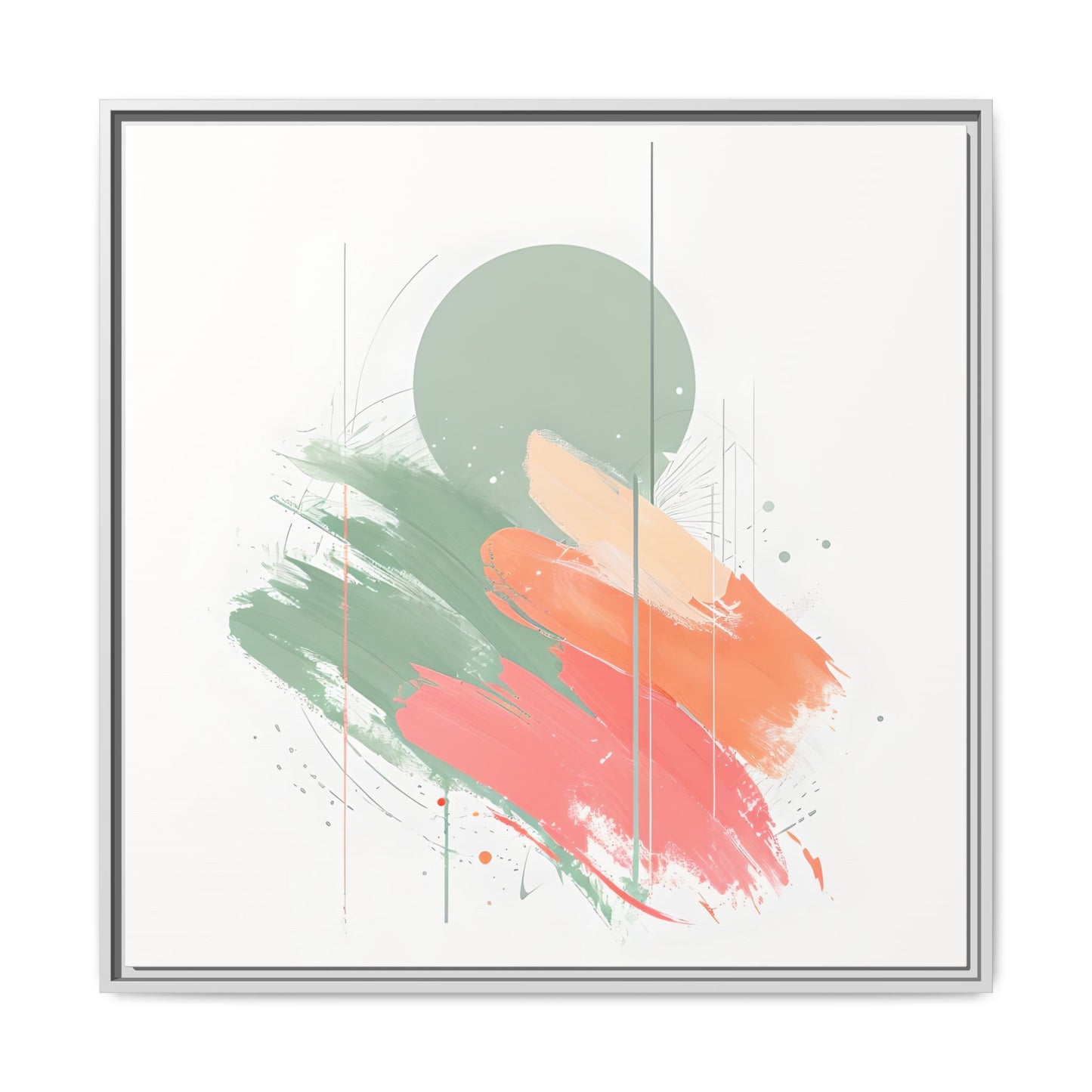 Blush and Green Echo