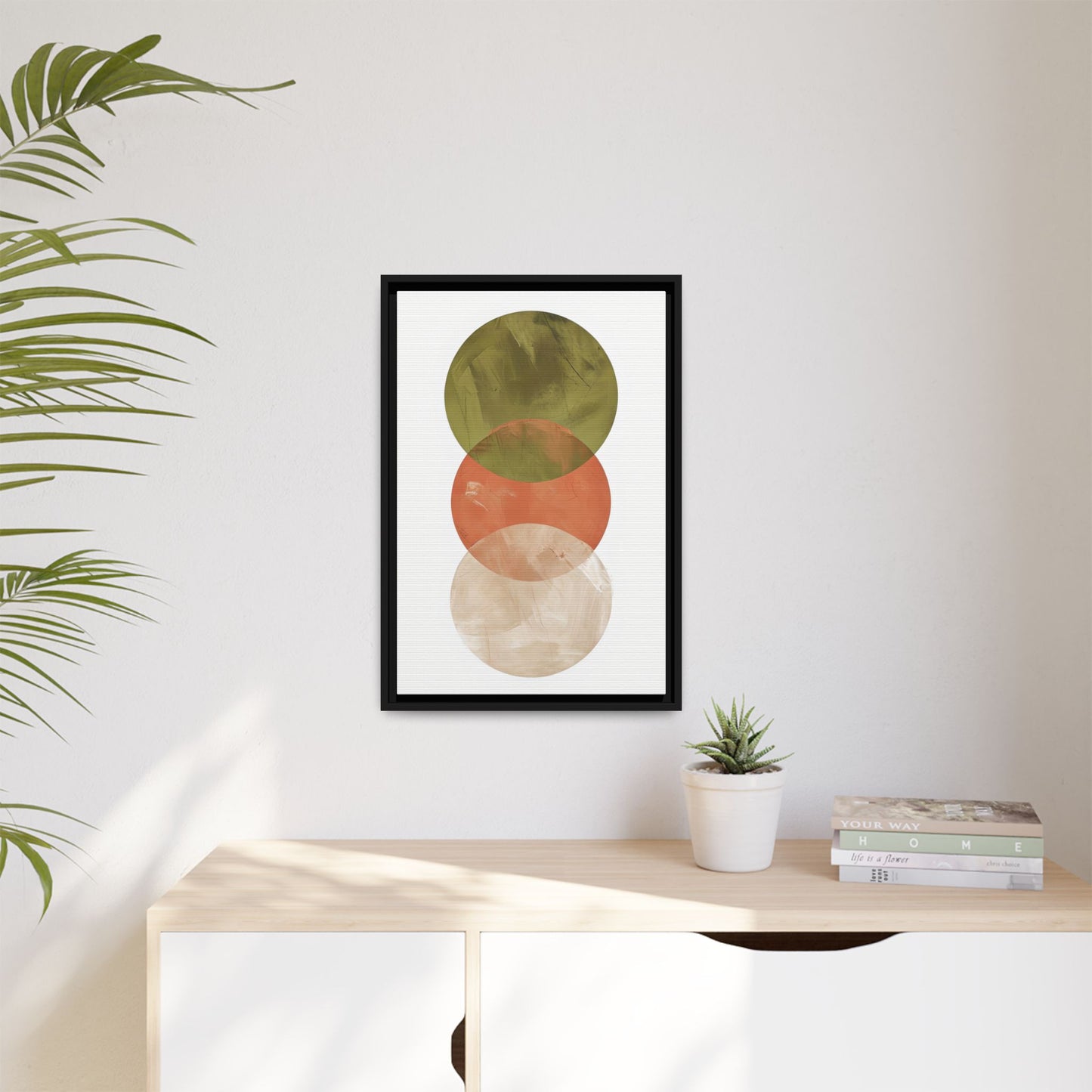 Layered Neutrals Framed