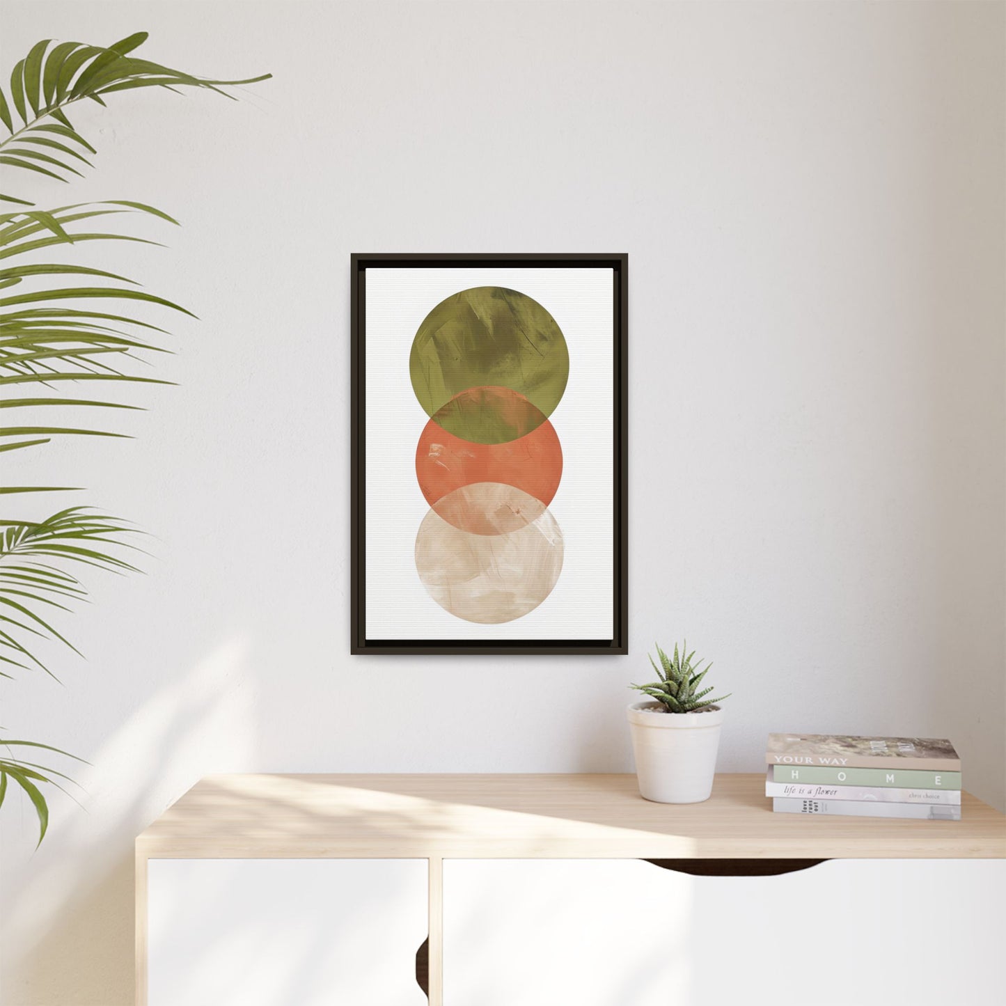 Layered Neutrals Framed
