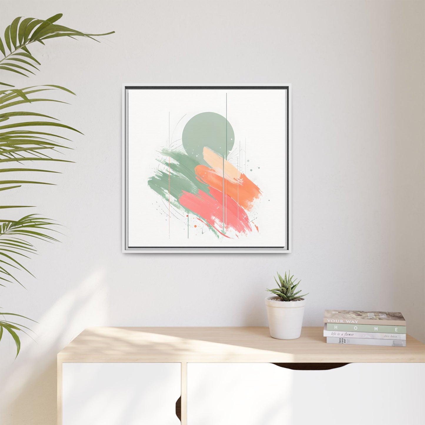 Blush and Green Echo