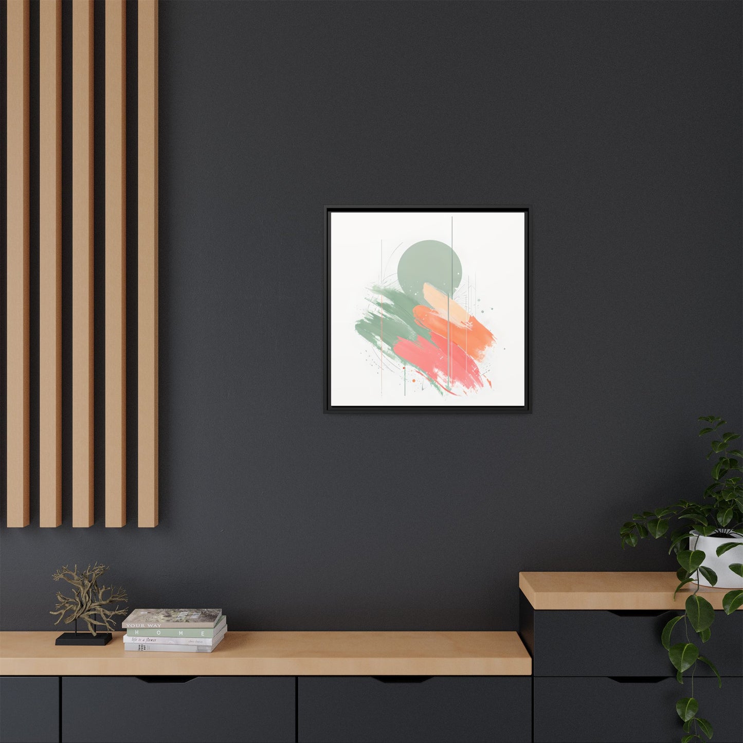 Blush and Green Echo