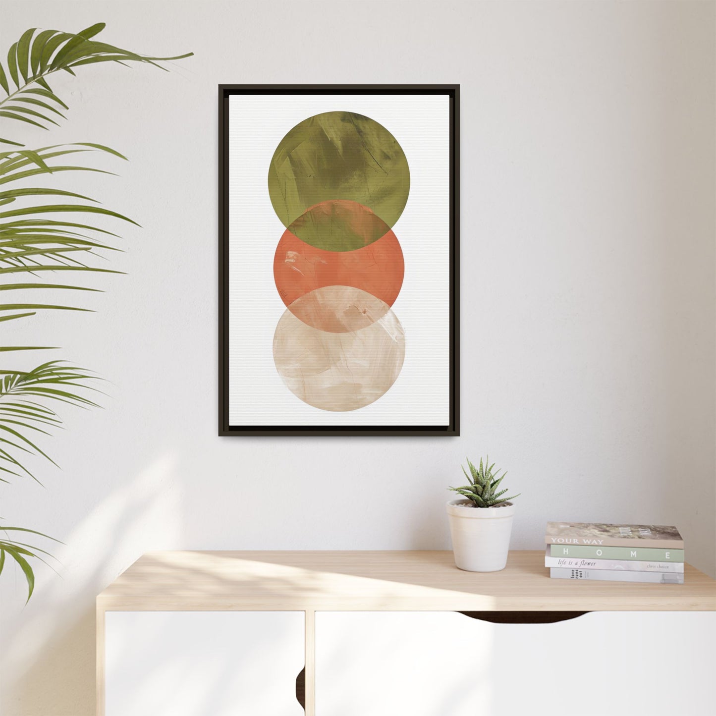 Layered Neutrals Framed