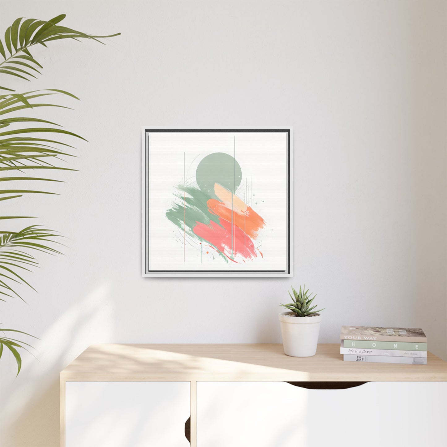 Blush and Green Echo