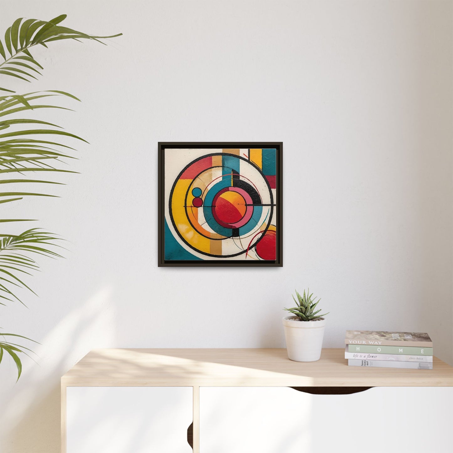 Canvas Artwork Circle Abstract
