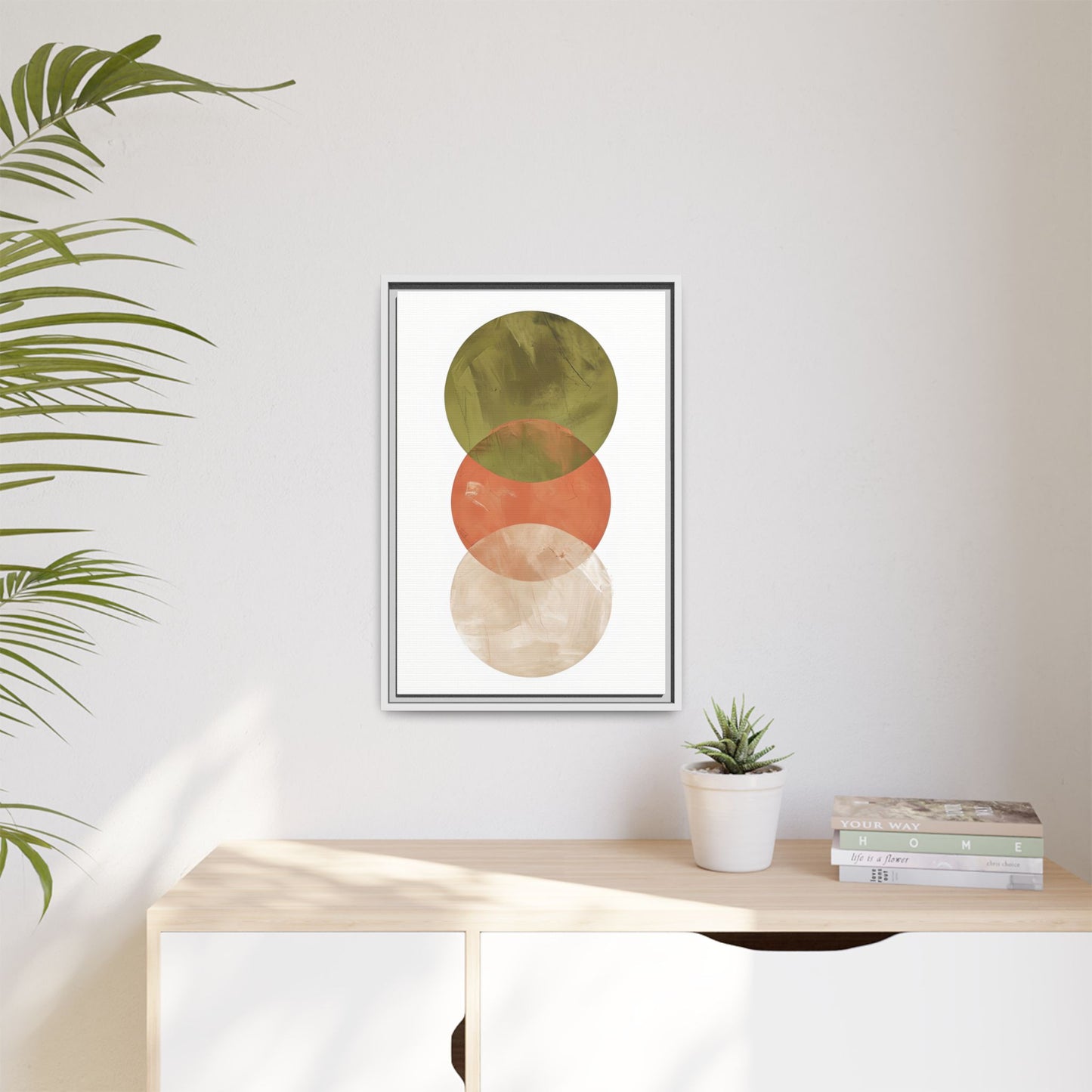 Layered Neutrals Framed