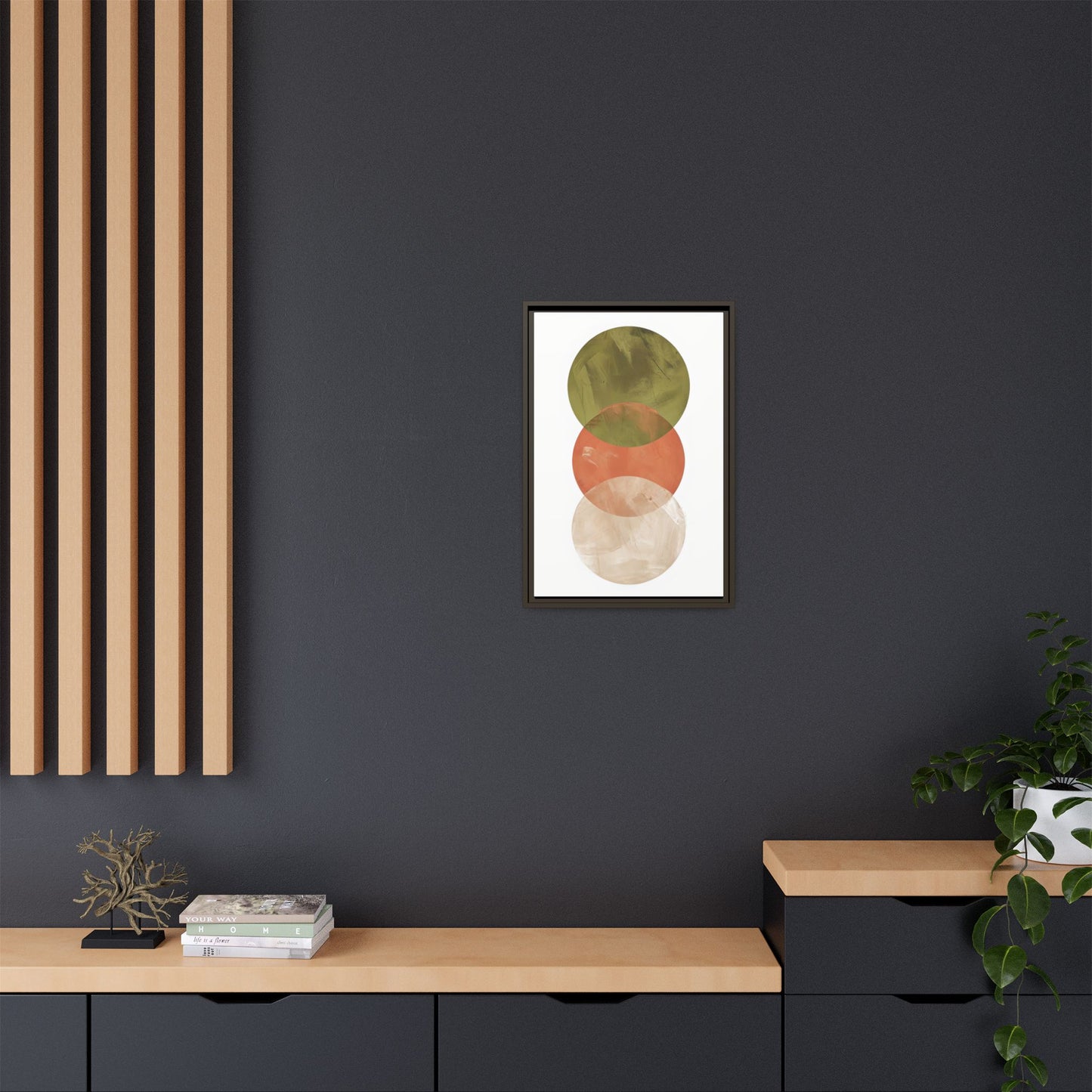 Layered Neutrals Framed