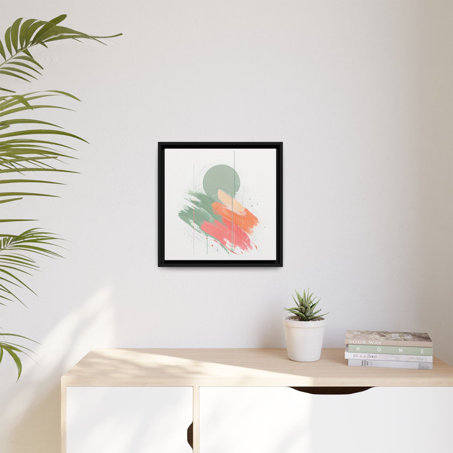 Blush and Green Echo