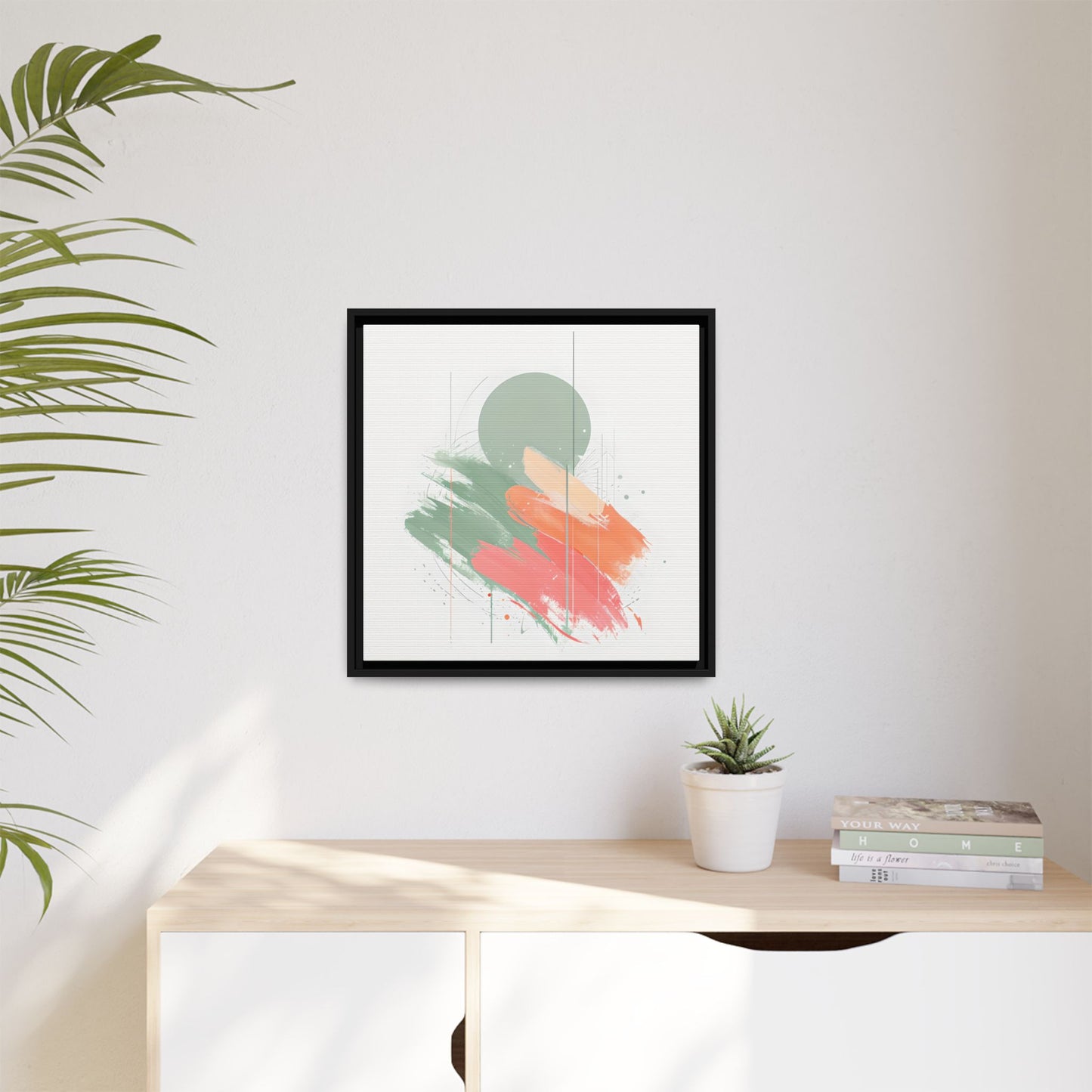 Blush and Green Echo