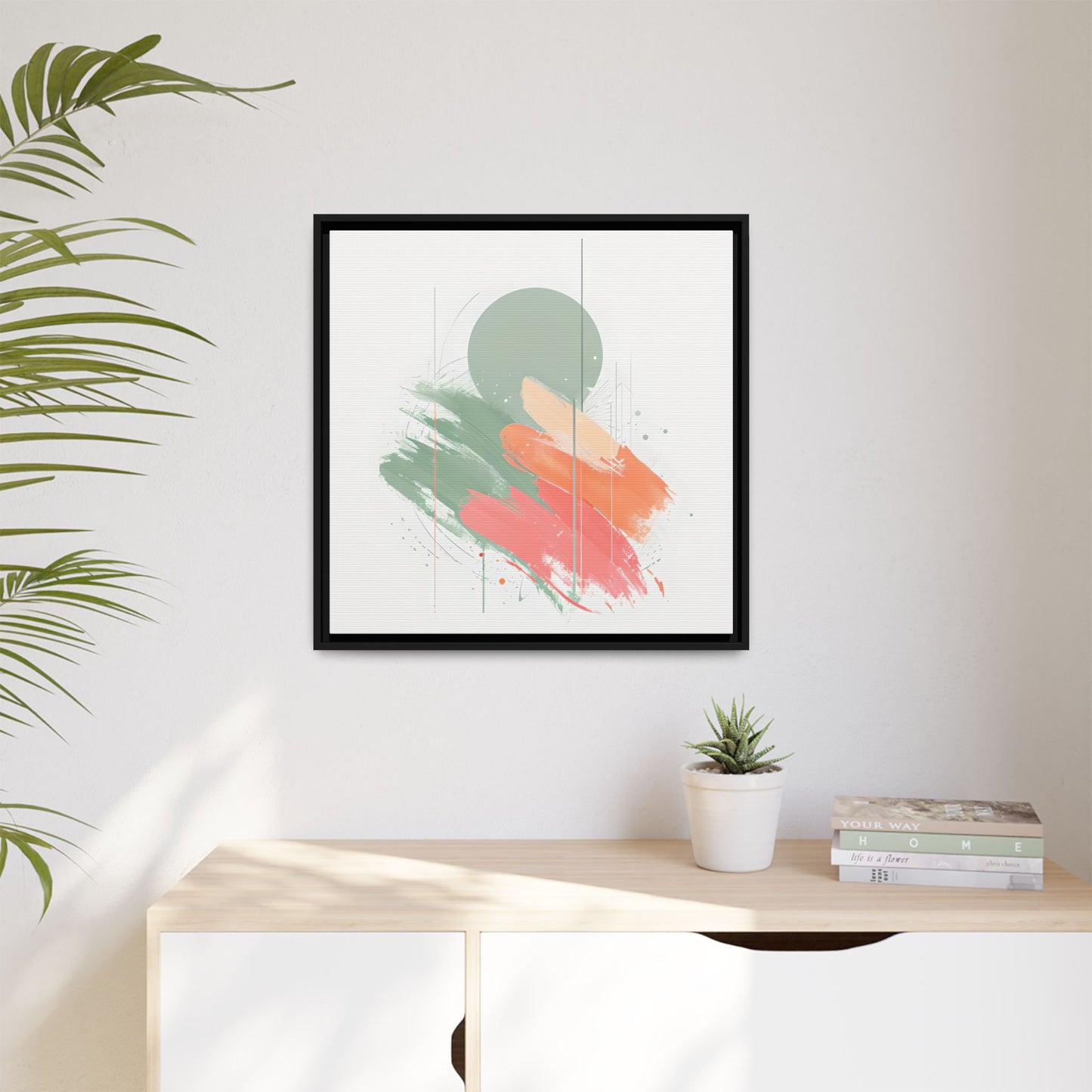 Blush and Green Echo