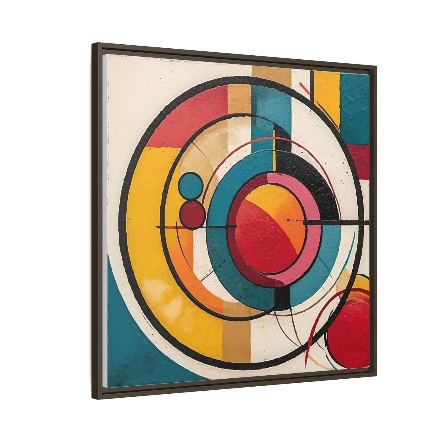Canvas Artwork Circle Abstract