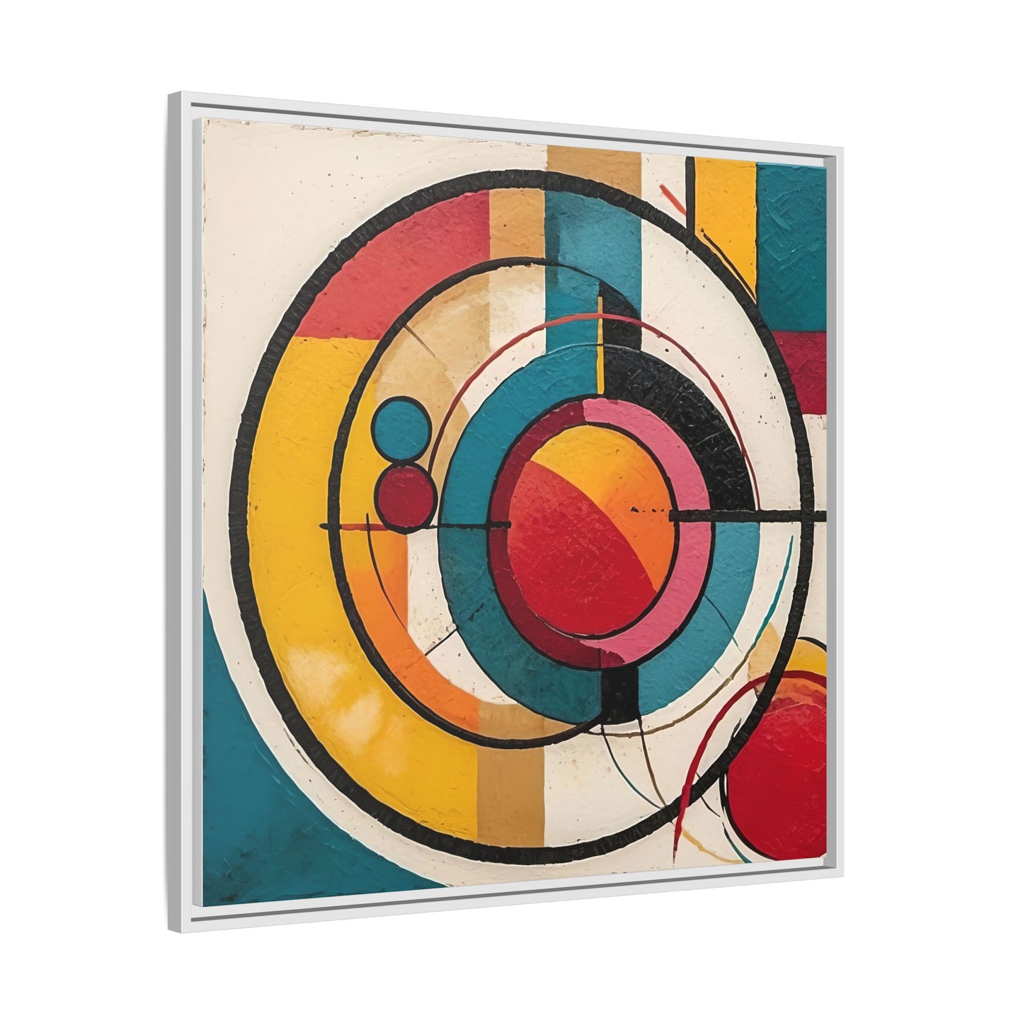 Canvas Artwork Circle Abstract