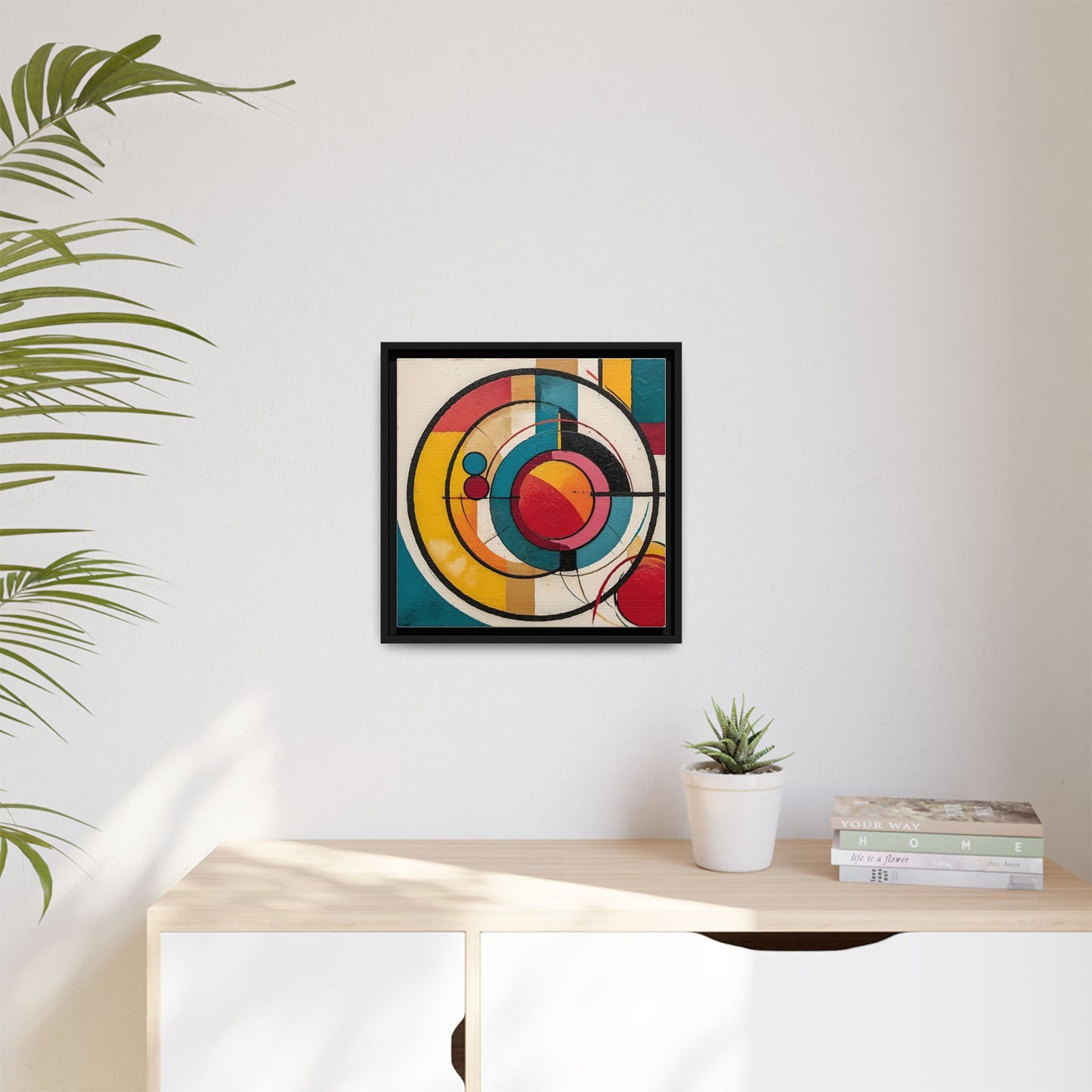 Canvas Artwork Circle Abstract