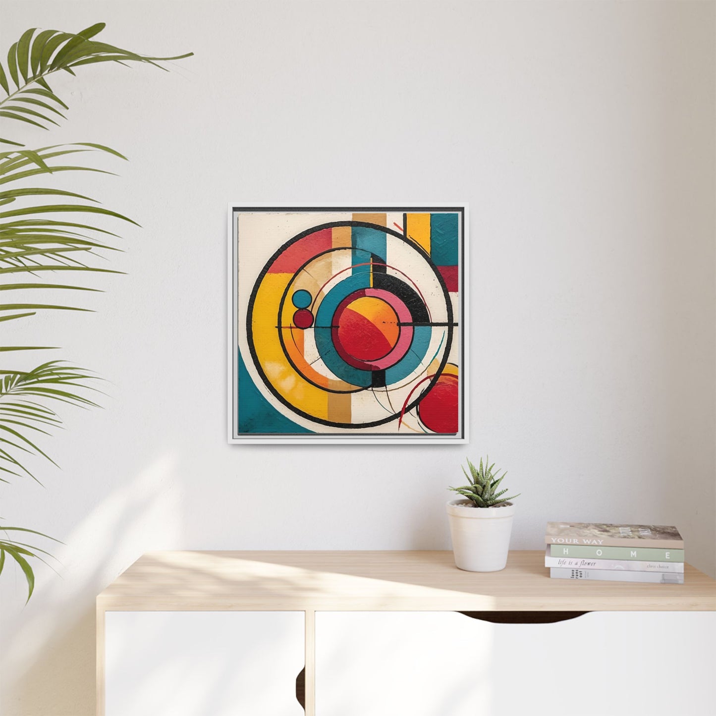 Canvas Artwork Circle Abstract