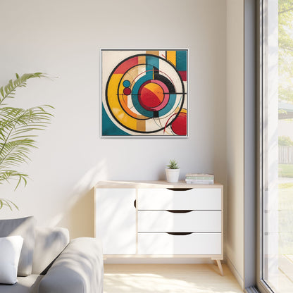 Canvas Artwork Circle Abstract
