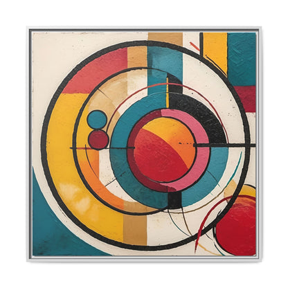 Canvas Artwork Circle Abstract