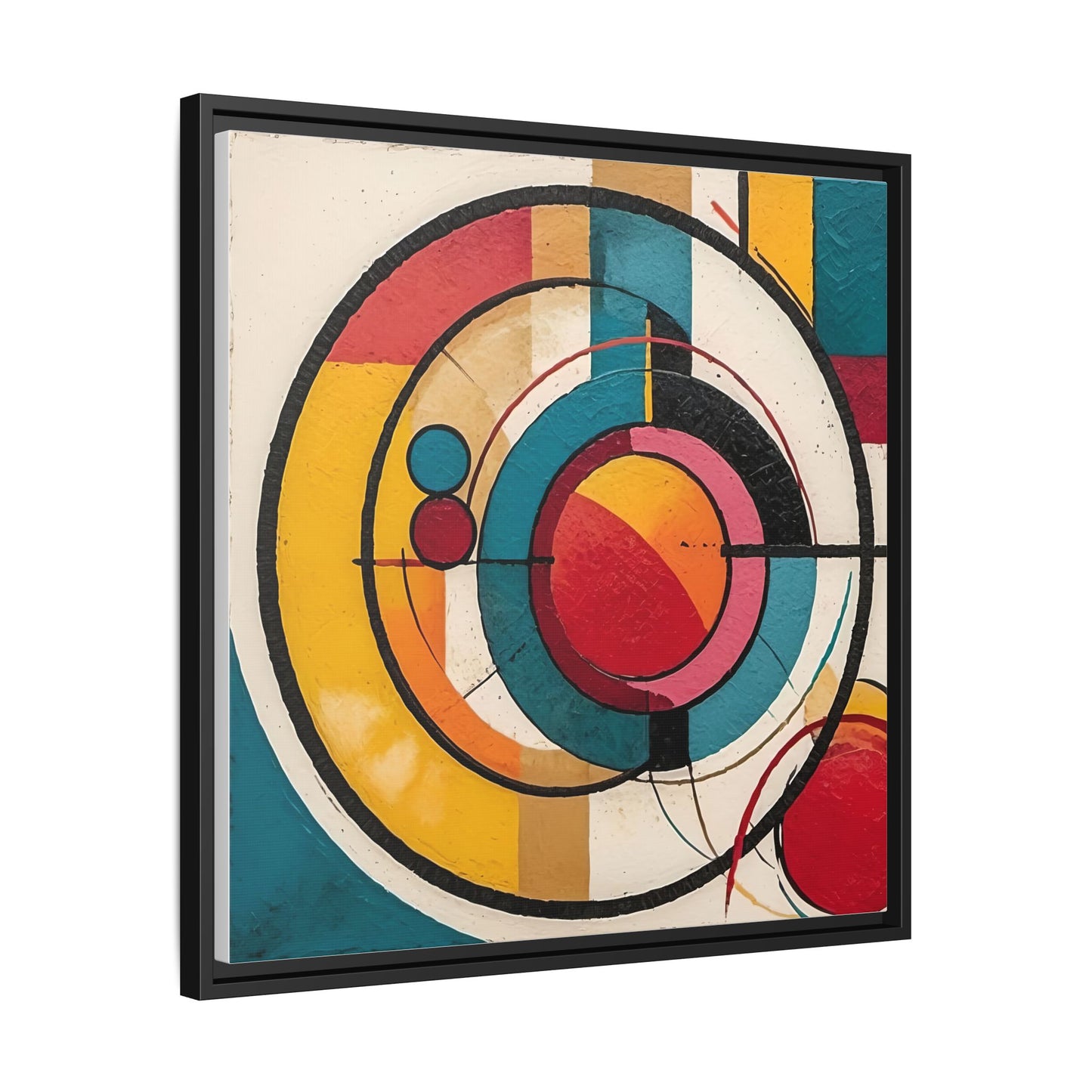 Canvas Artwork Circle Abstract