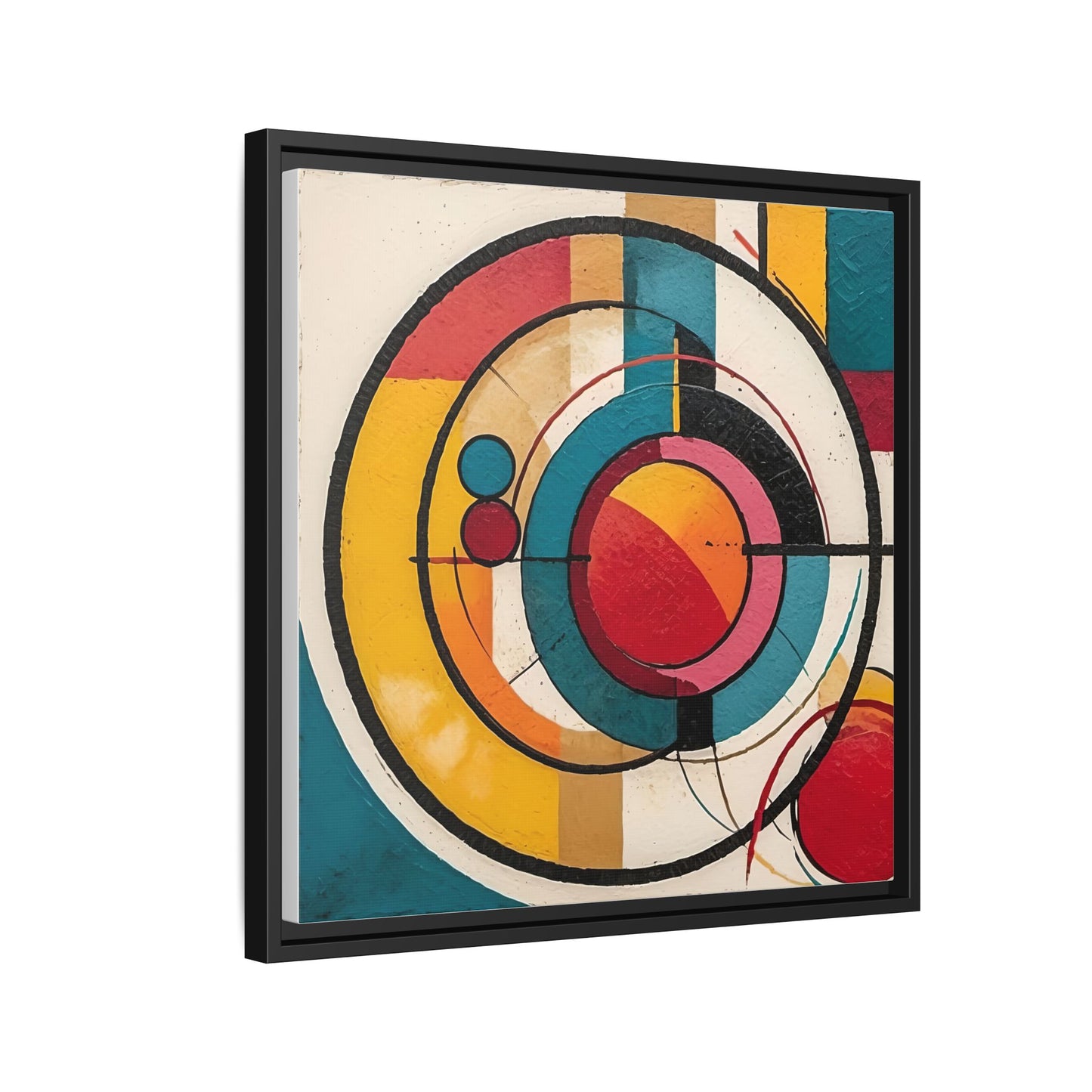Canvas Artwork Circle Abstract