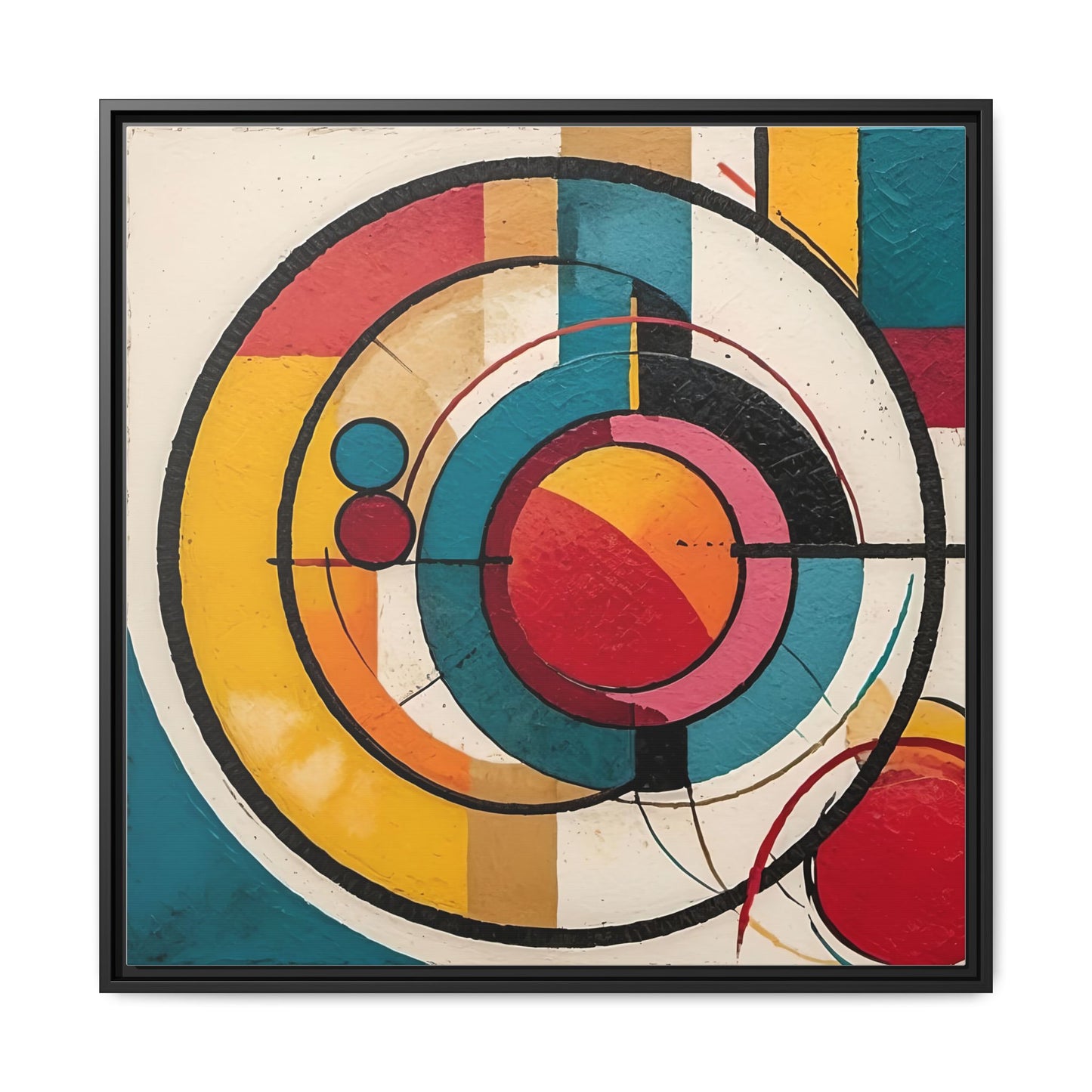 Canvas Artwork Circle Abstract