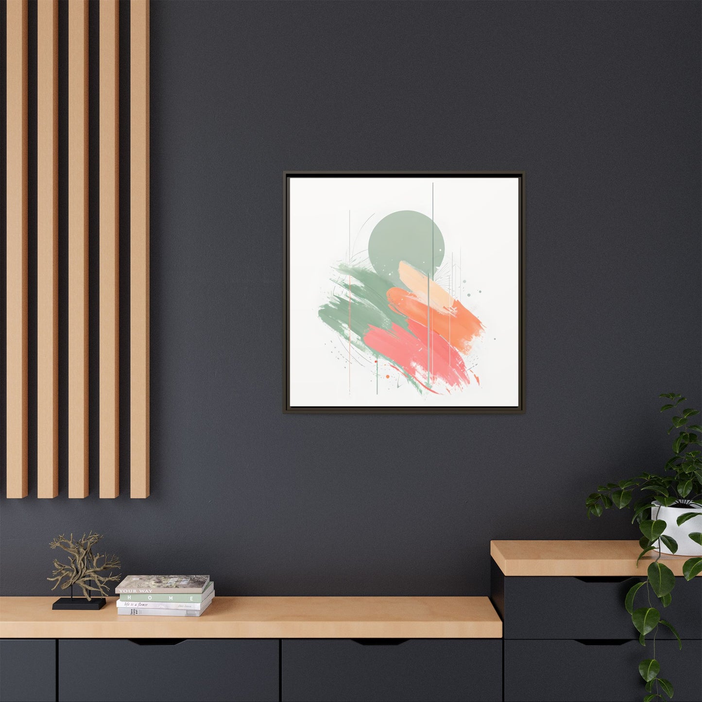 Blush and Green Echo