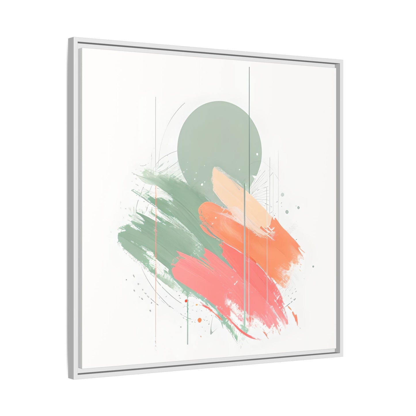 Blush and Green Echo