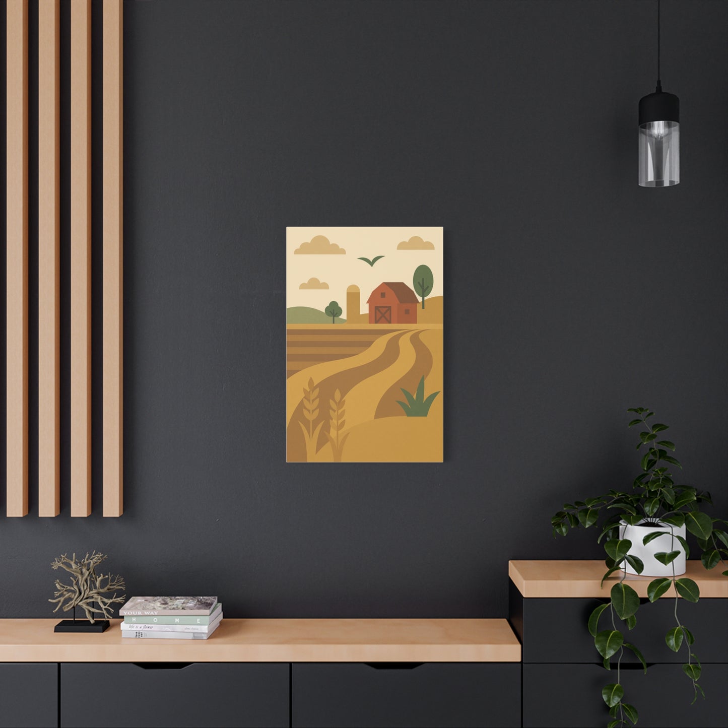 Farmhouse Canvas Print
