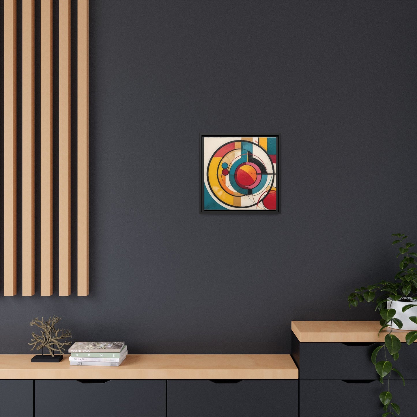 Canvas Artwork Circle Abstract