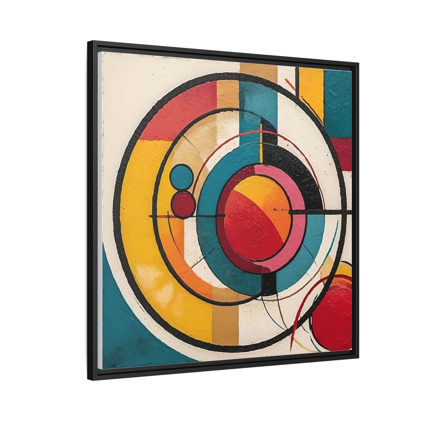 Canvas Artwork Circle Abstract