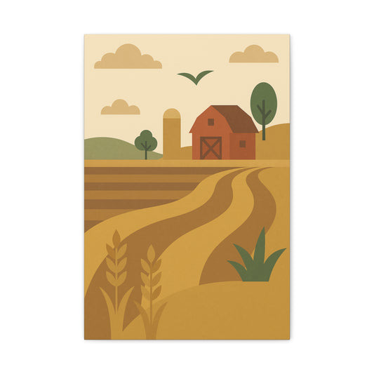 Farmhouse Canvas Print