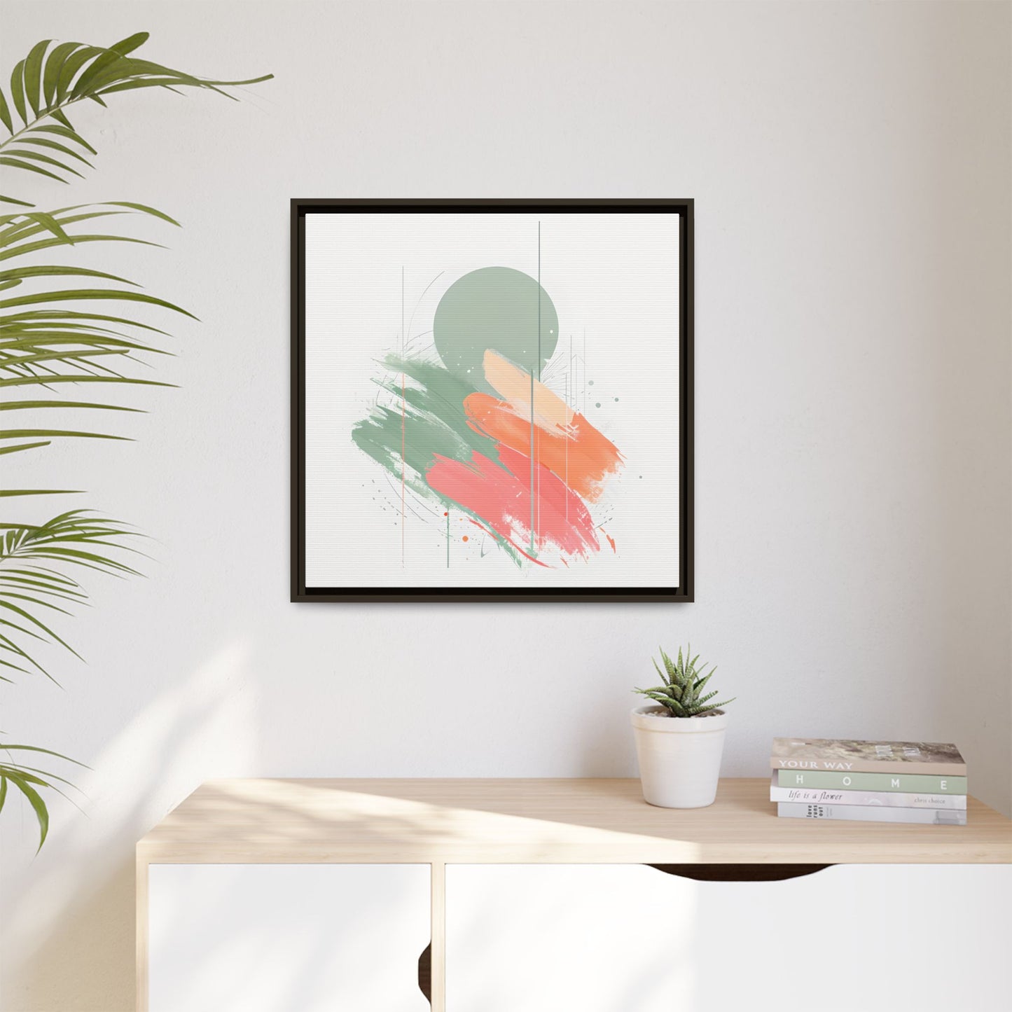 Blush and Green Echo