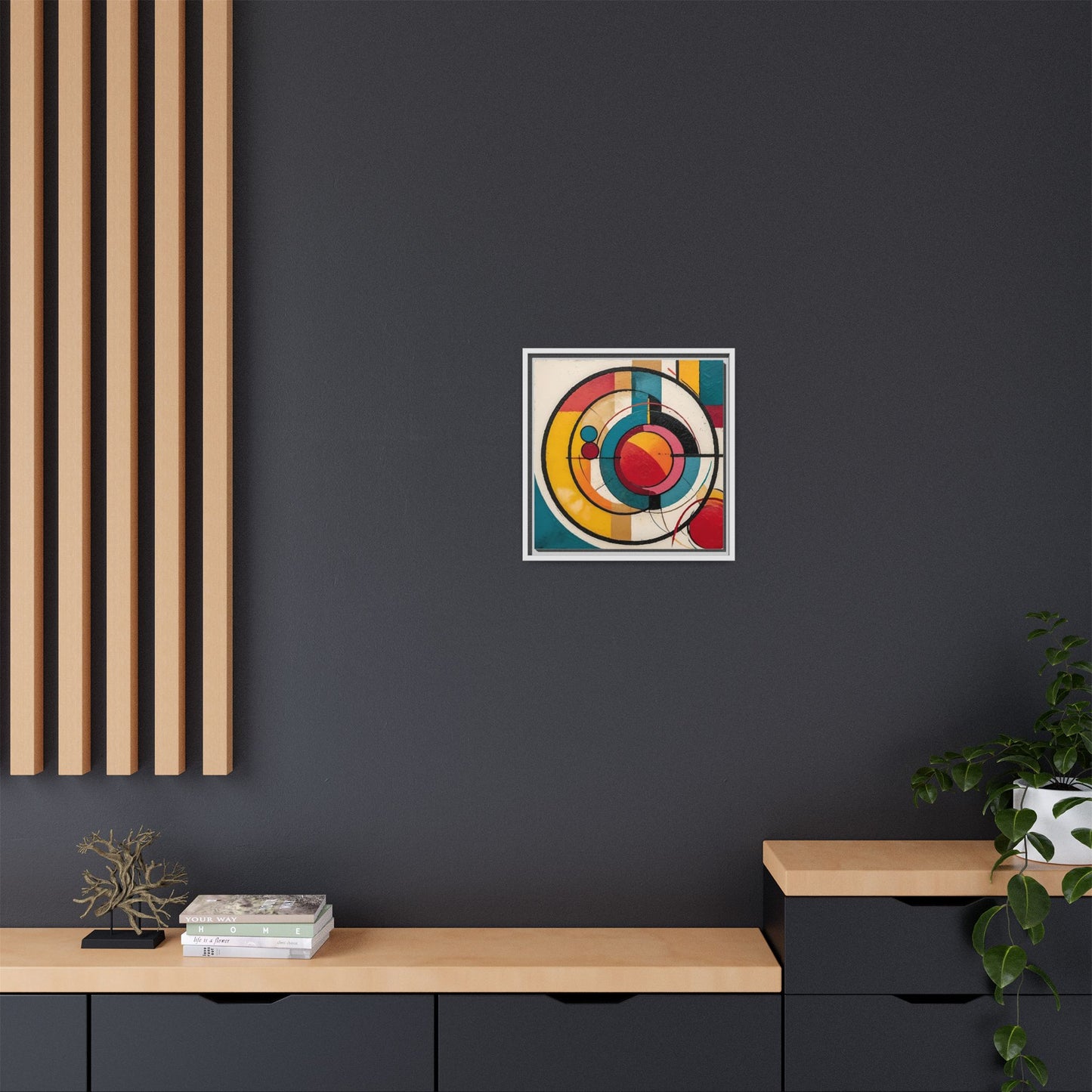 Canvas Artwork Circle Abstract