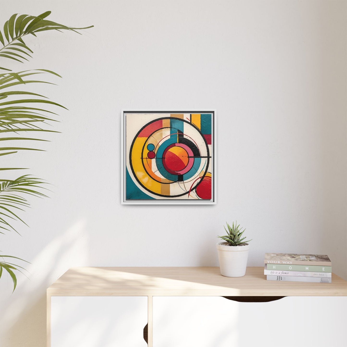 Canvas Artwork Circle Abstract