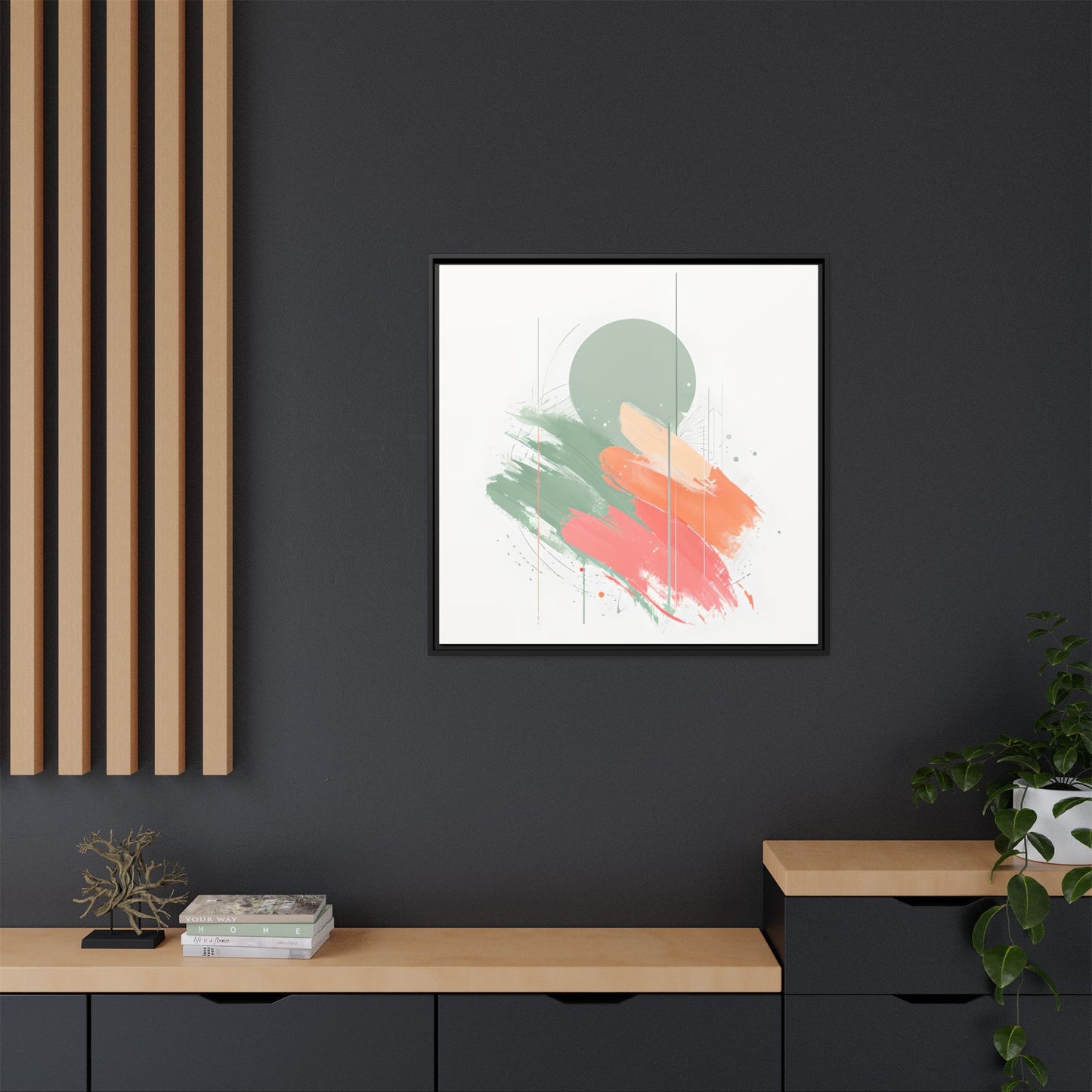 Blush and Green Echo
