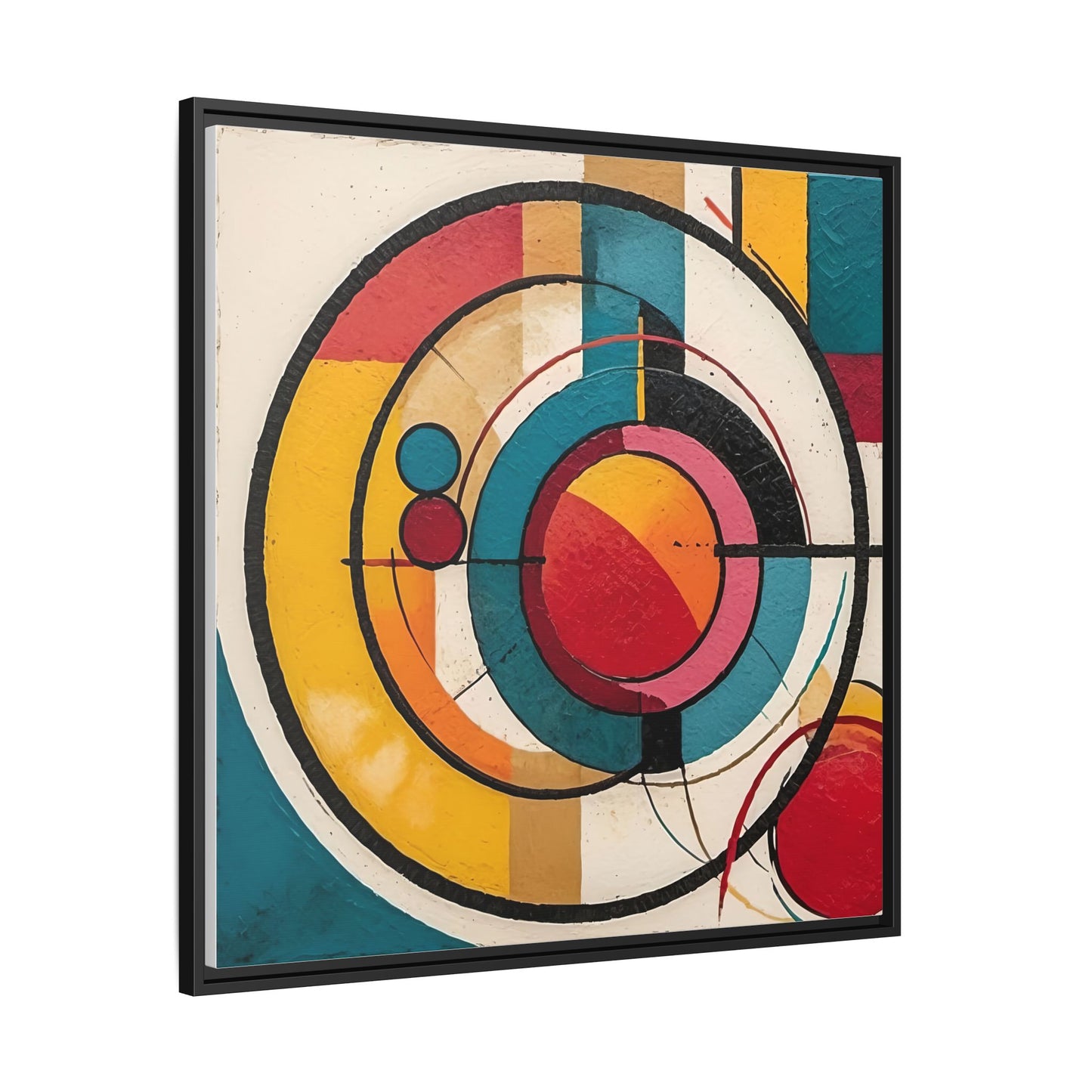 Canvas Artwork Circle Abstract
