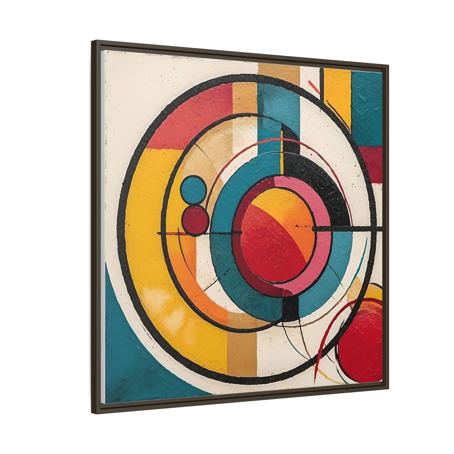 Canvas Artwork Circle Abstract