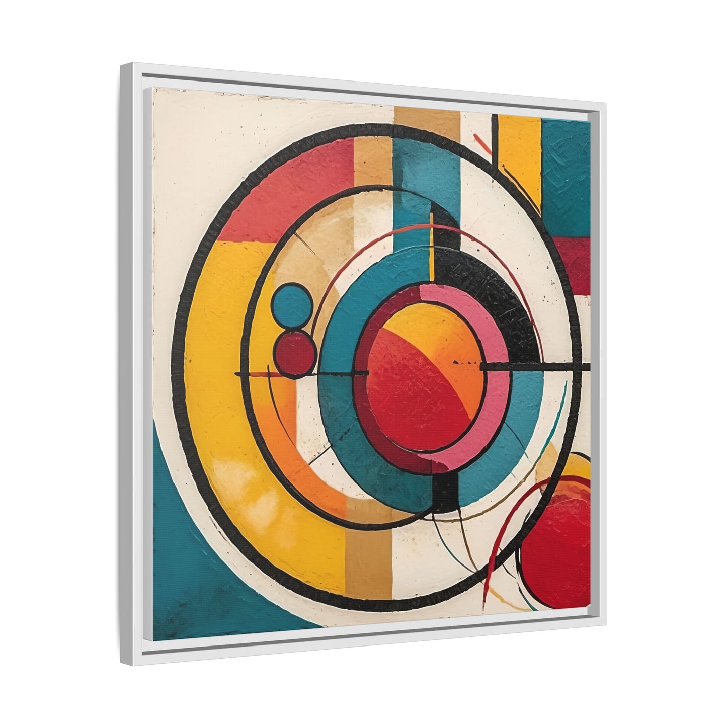 Canvas Artwork Circle Abstract