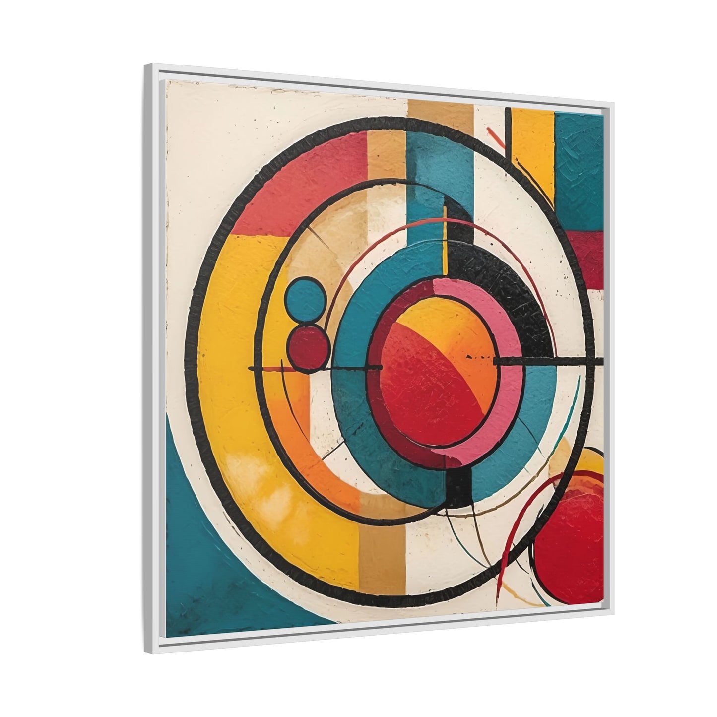 Canvas Artwork Circle Abstract