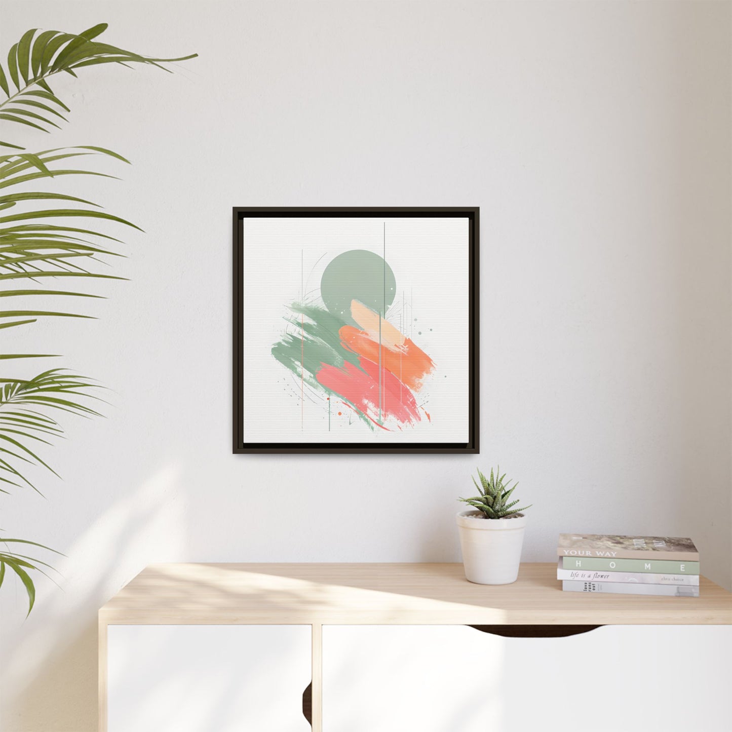 Blush and Green Echo