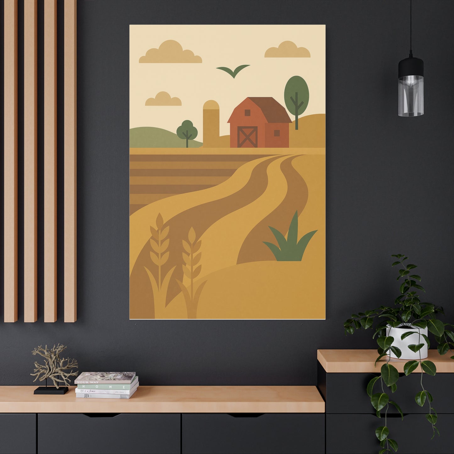 Farmhouse Canvas Print