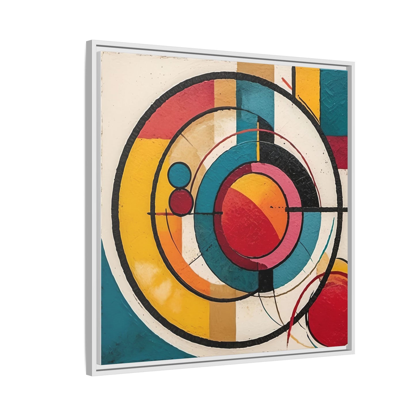 Canvas Artwork Circle Abstract