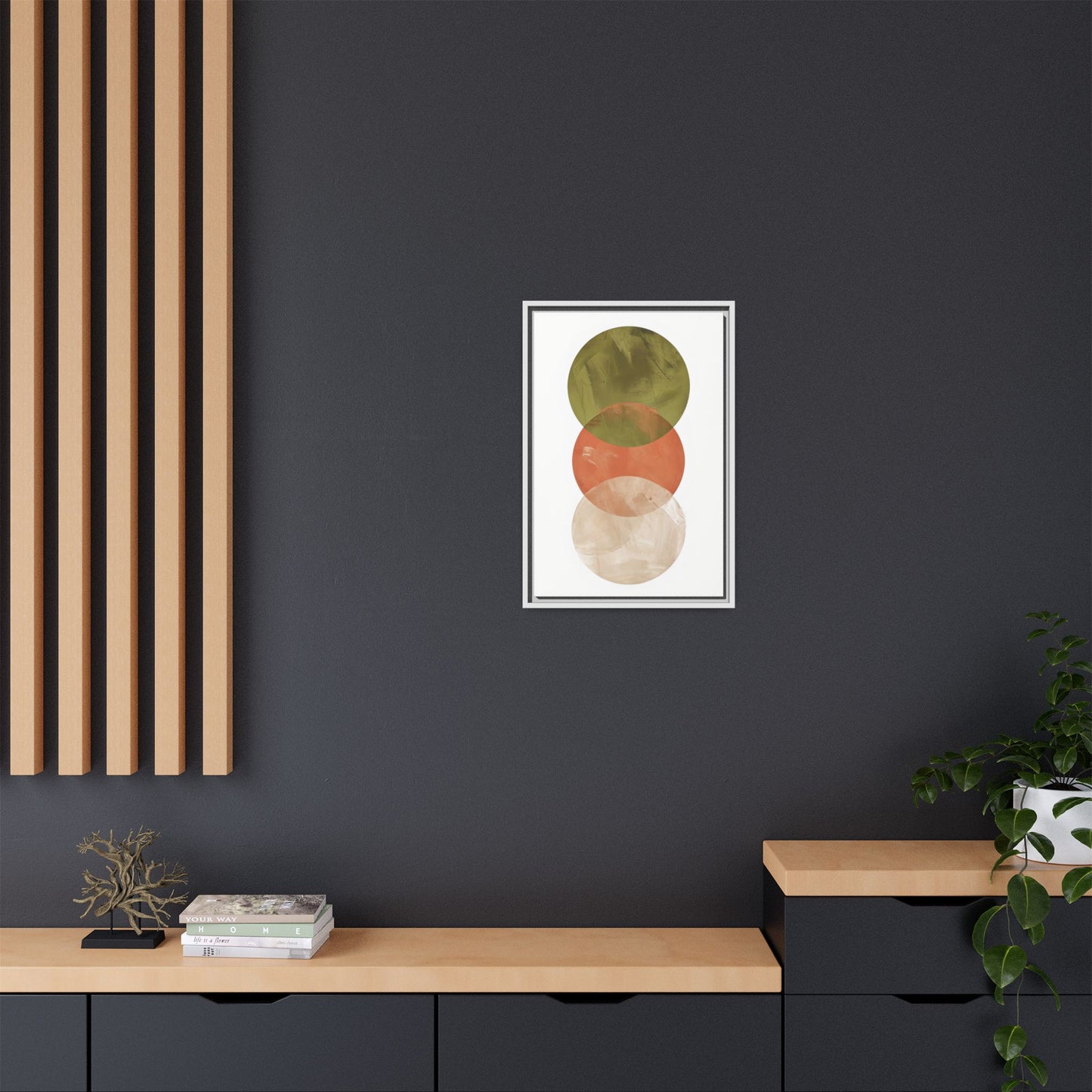 Layered Neutrals Framed